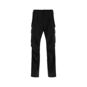 Tom Ford Men Black Wool Blend Cargo Pant